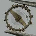 AS 1977-2 Balance Wheel Complete And Spring Renata 1831 Watch Movement Parts NOS