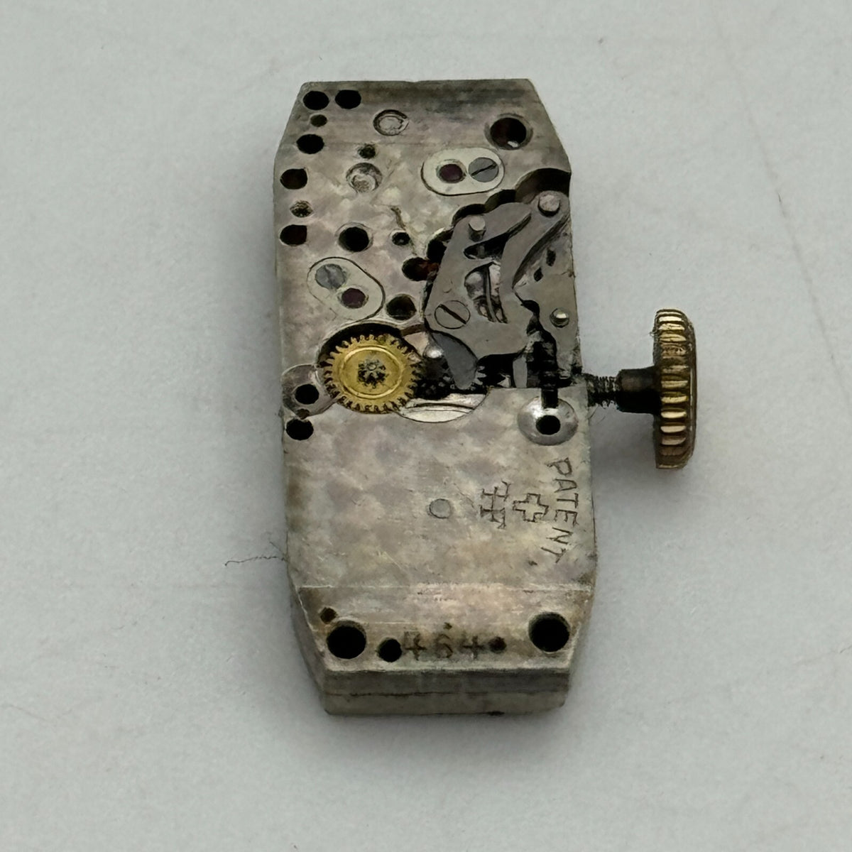 FHF Watch Movement Clarte Fab.Suisse Patent Running Ladies Manual Wind Parts 9mm