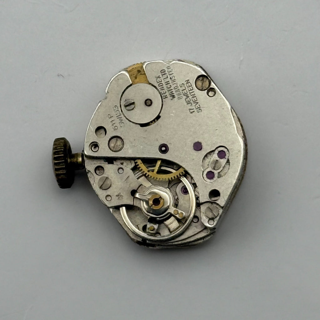 Ronda 511P Watch Movement Running Santima 17J Swiss Manual Wind Parts 15.2mm
