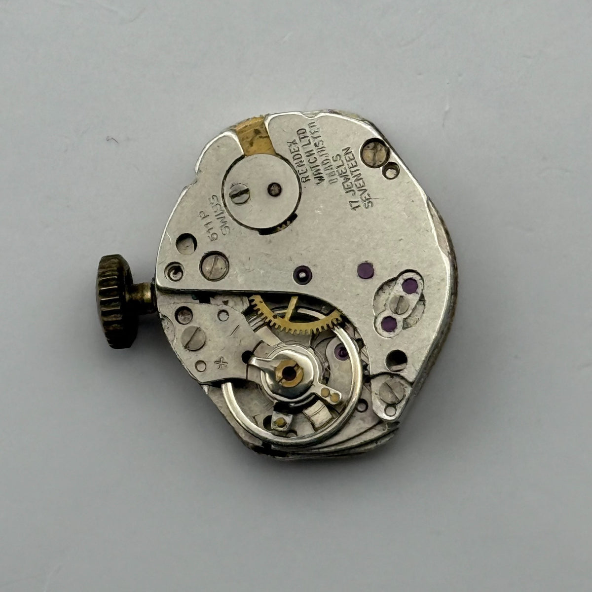 Ronda 511P Watch Movement Running Santima 17J Swiss Manual Wind Parts 15.2mm
