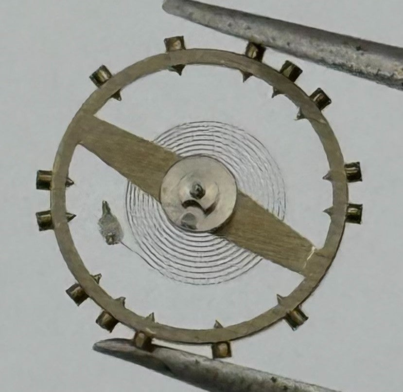 AS 415 Balance Wheel Complete And Spring 9¾’’’ Renata 49 Watch Movement Parts