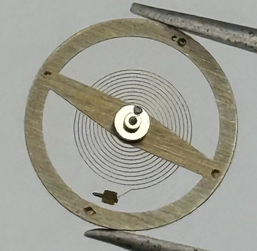 RL 6213 Balance Wheel Complete And Spring 10½’’’ Watch Movement Parts NOS