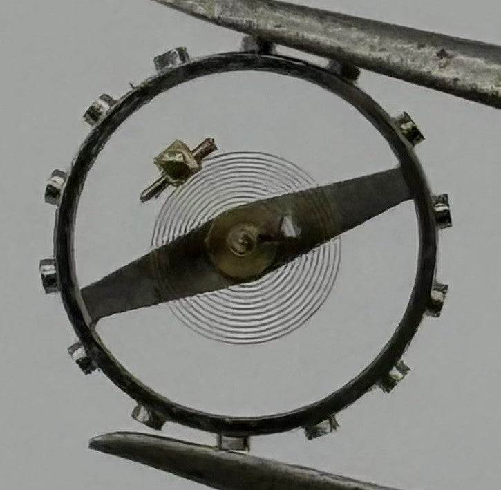 MST 359 Balance Wheel Complete And Spring 8¾’’’ 364 Watch Movement Parts NOS