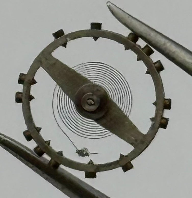 AS 1051 Balance Wheel Complete And Spring Renata 534 M Watch Movement Parts NOS