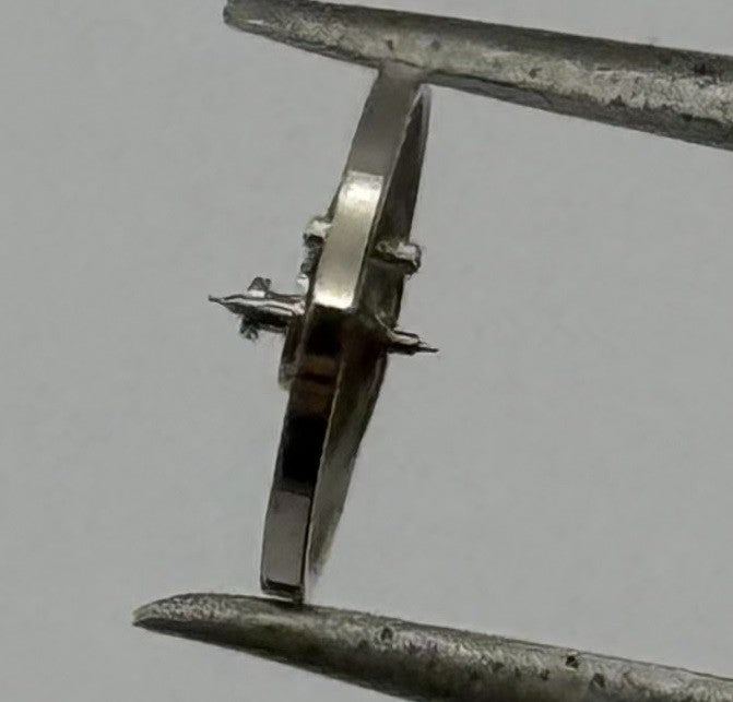 FE 68 Balance Wheel Complete And Spring 5½’’’ Renata 1805 M Watch Movement Parts