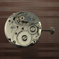 NU Watch Movement - 17 Jewels Adjusted - For Parts / Repair - 23.4mm