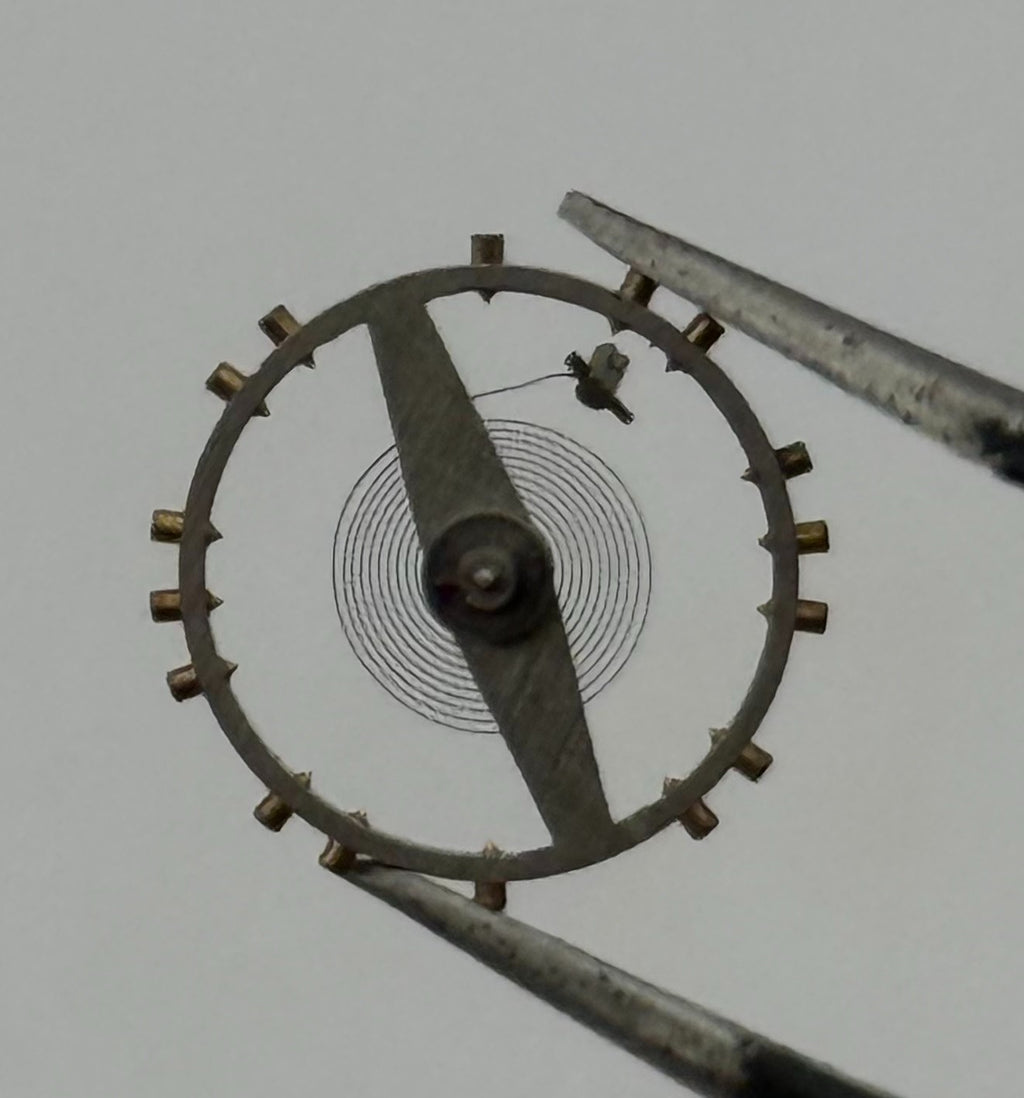 AS 1700-3 Balance Wheel Complete And Spring Renata 1165 Watch Movement Parts NOS