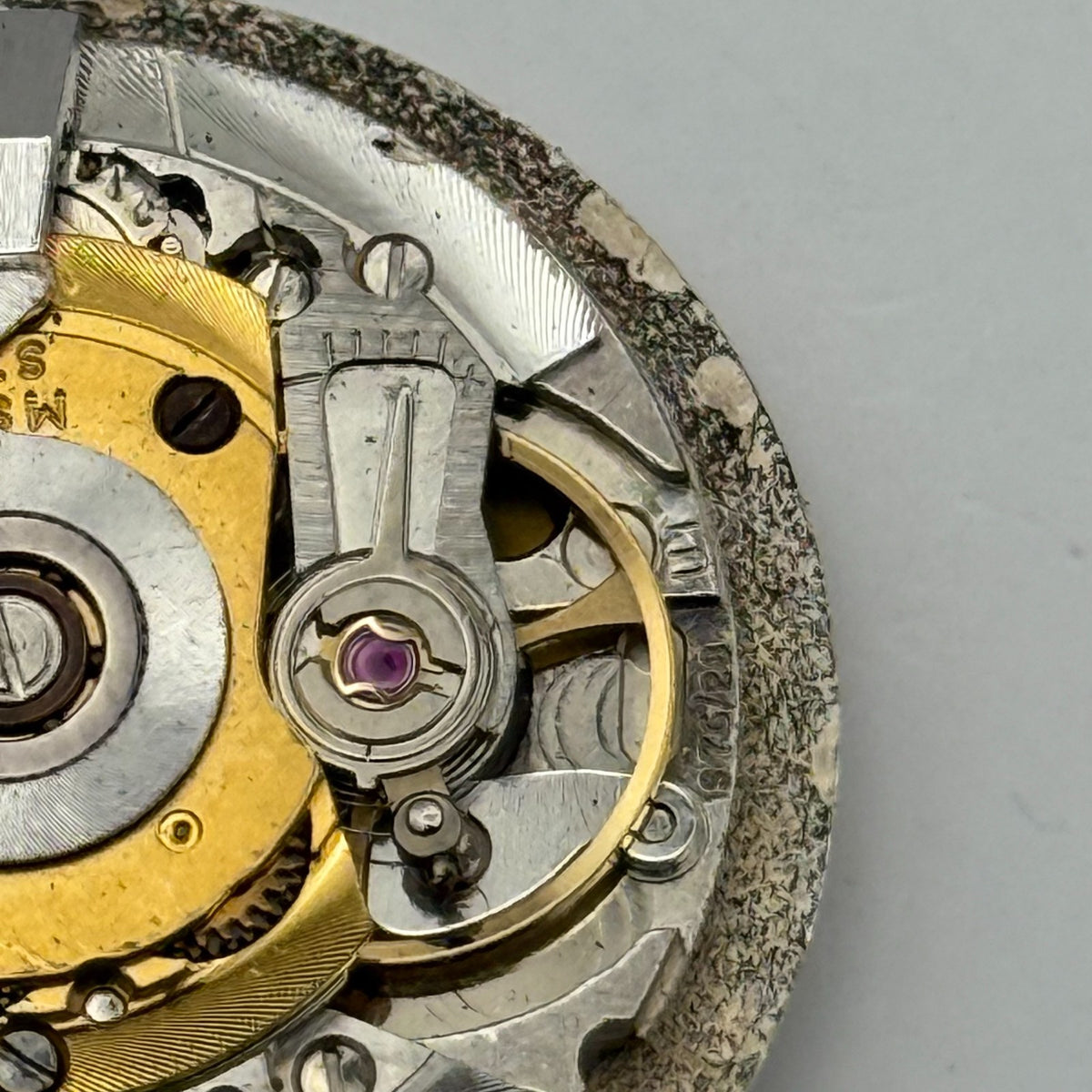 MSR S76-28 Watch Movement - Garrard Automatic - For Parts / Repair - 25.9mm