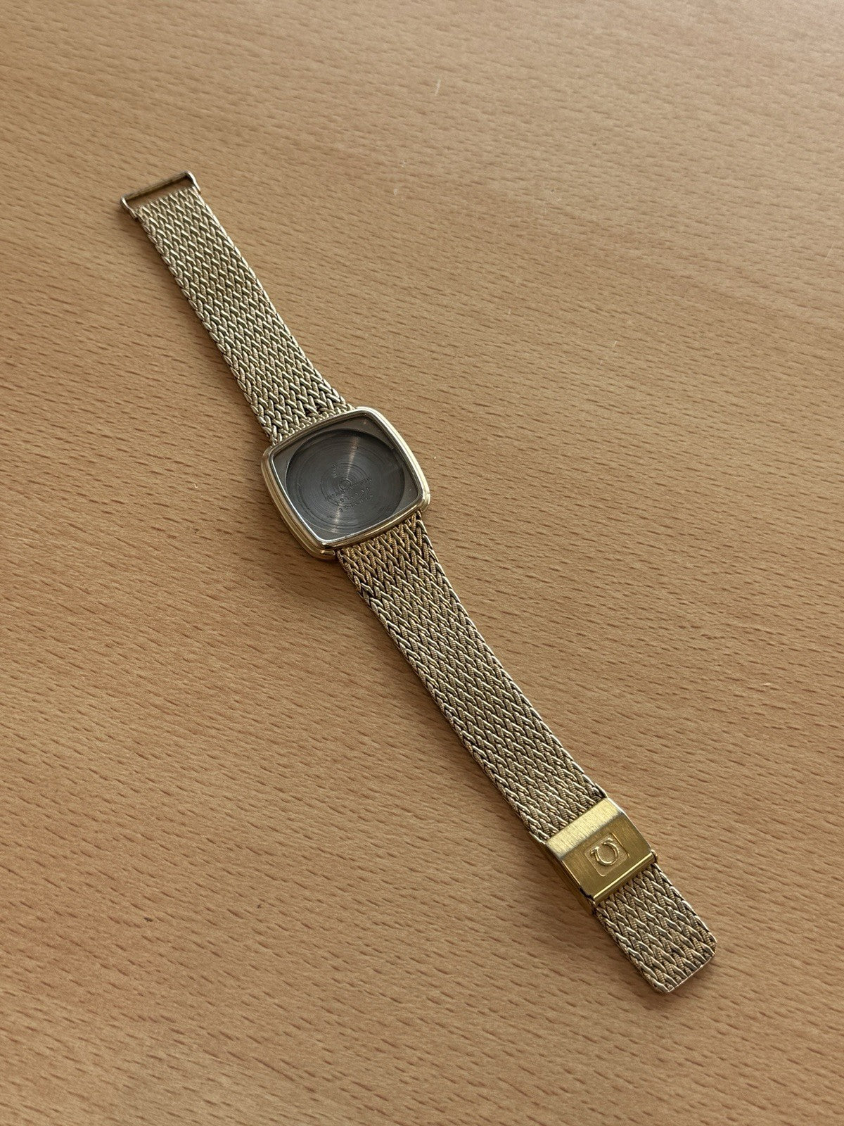 Omega 191.134 Watch Bracelet & Case Omega De Ville 1365 Gold Plated ED 1354/342