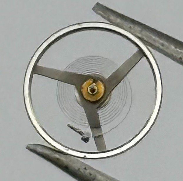 FE 68 Balance Wheel Complete And Spring 5½’’’ Renata 1805 M Watch Movement Parts