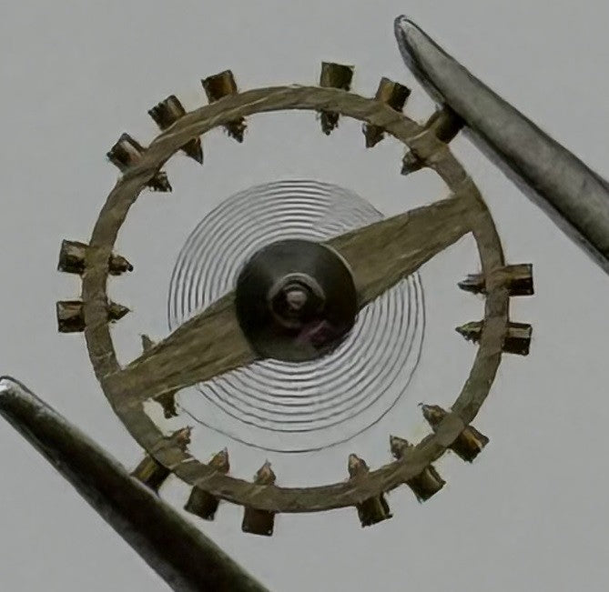 AS 1635 Balance Wheel Complete And Spring Renata 1218 M Watch Movement Parts NOS