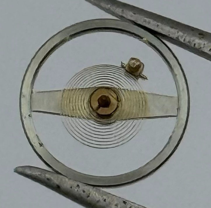 RW 75 Balance Wheel Complete And Spring 5¼’’’ Renata 887 Watch Movement Parts