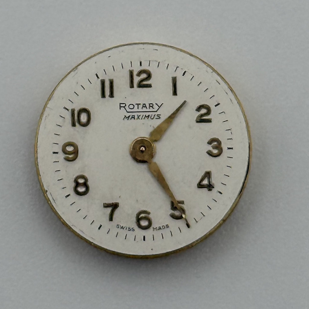 Revue 49 Watch Movement - Rotary -  For Parts / Repair