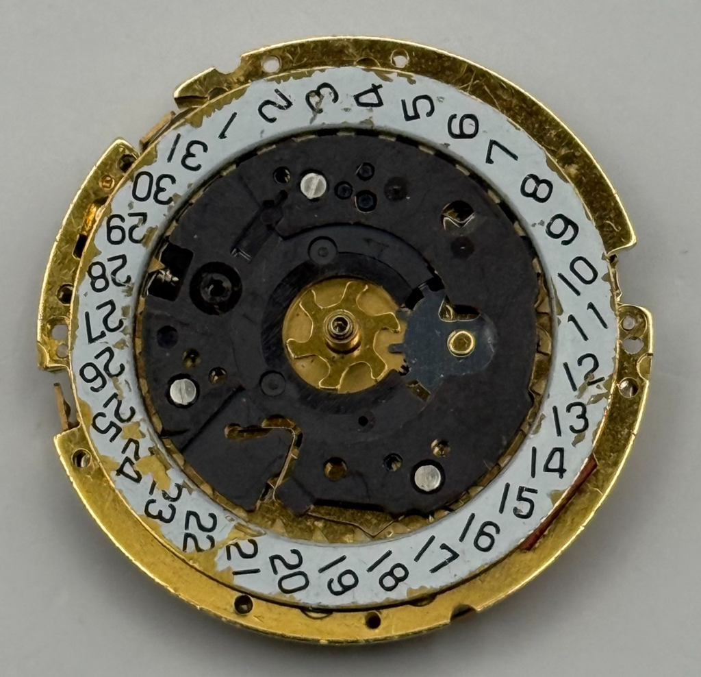 ISA 8172 Watch Movement - Quartz Date 3 Jewels - For Parts / Repair - 26.1mm
