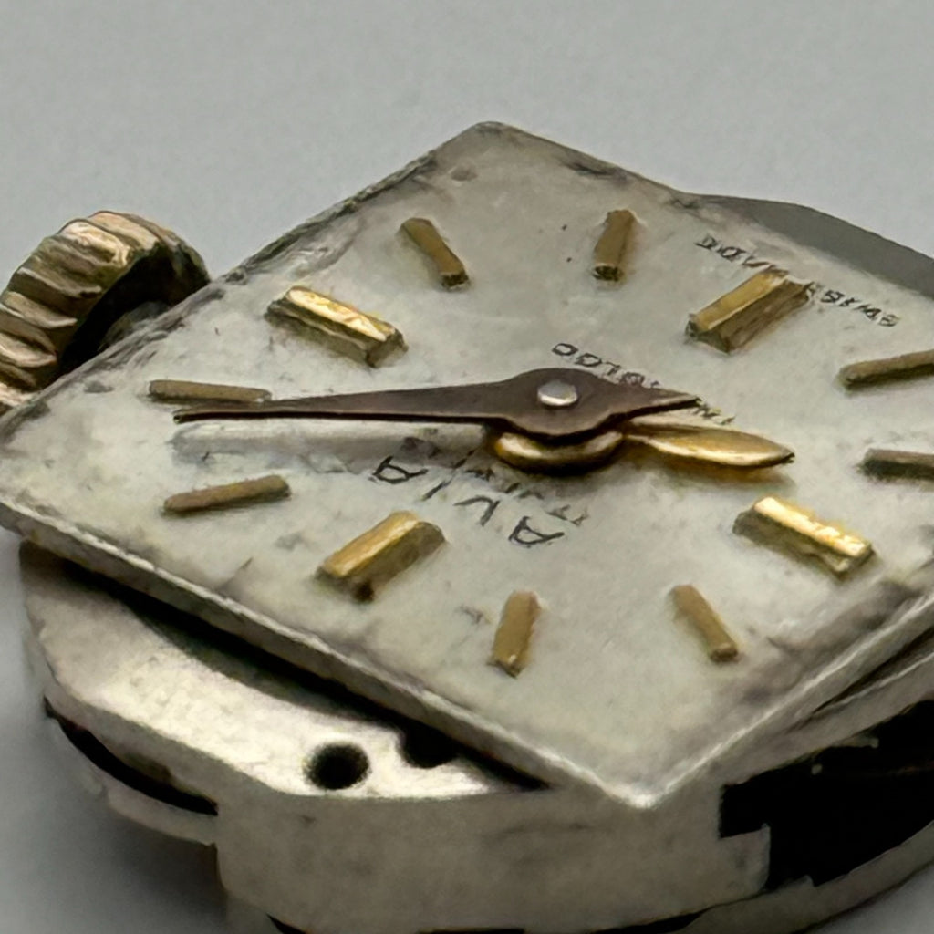 FEF 6620 Watch Movement Running Avia 17J Swiss Manual Wind Parts Repair 13mm