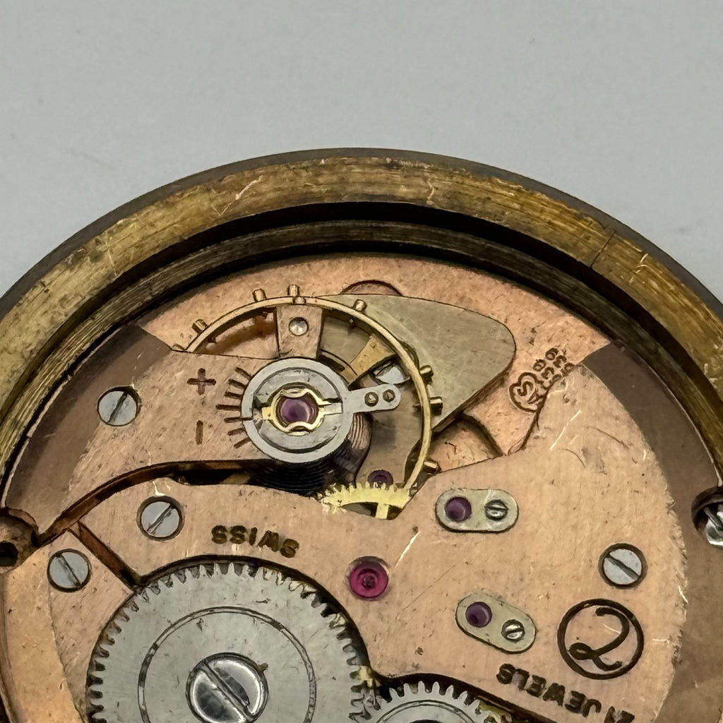 AS 1538 1539 Watch Movement A. Schild 1538 1539 Trebex 15 Jewels Parts 32.5mm
