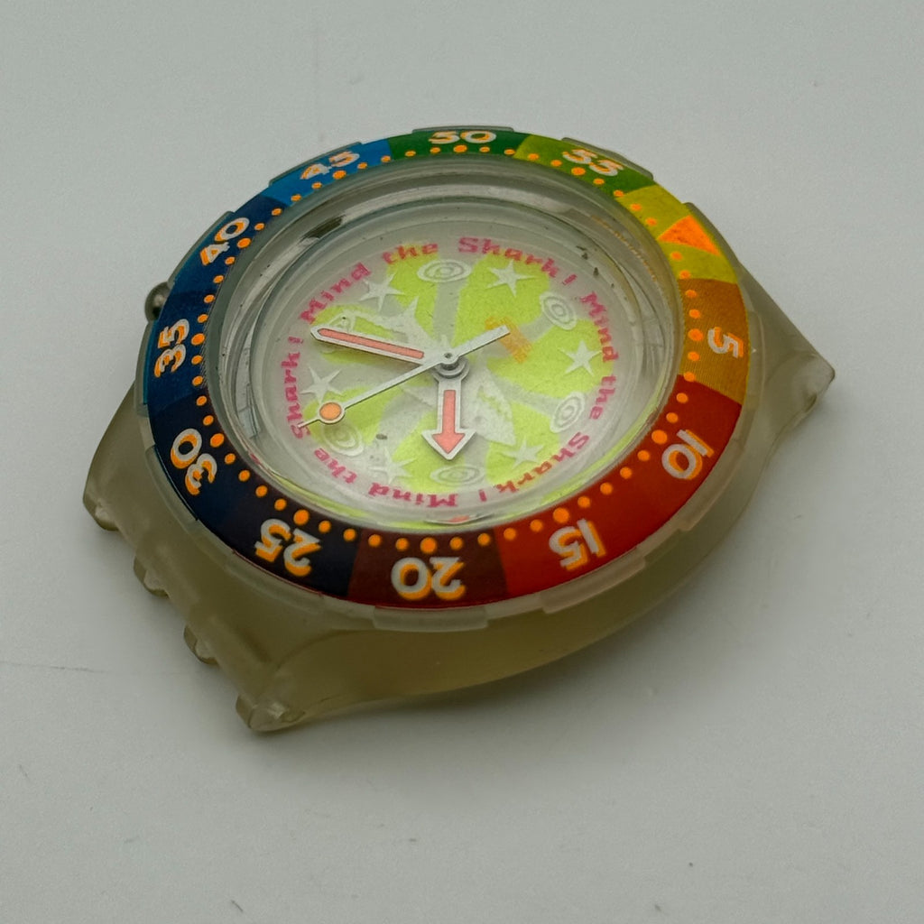 Vintage Swatch Scuba Loomi Watch SDK902 Mind The Shark 1995 40mm Parts Repair