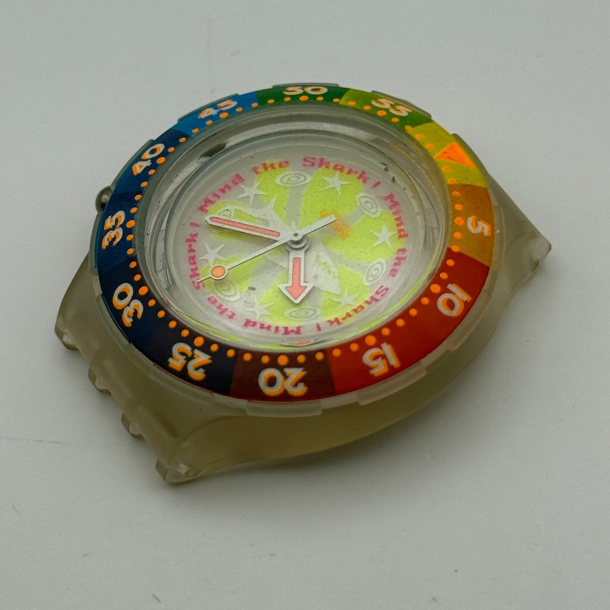 Vintage Swatch Scuba Loomi Watch SDK902 Mind The Shark 1995 40mm Parts Repair