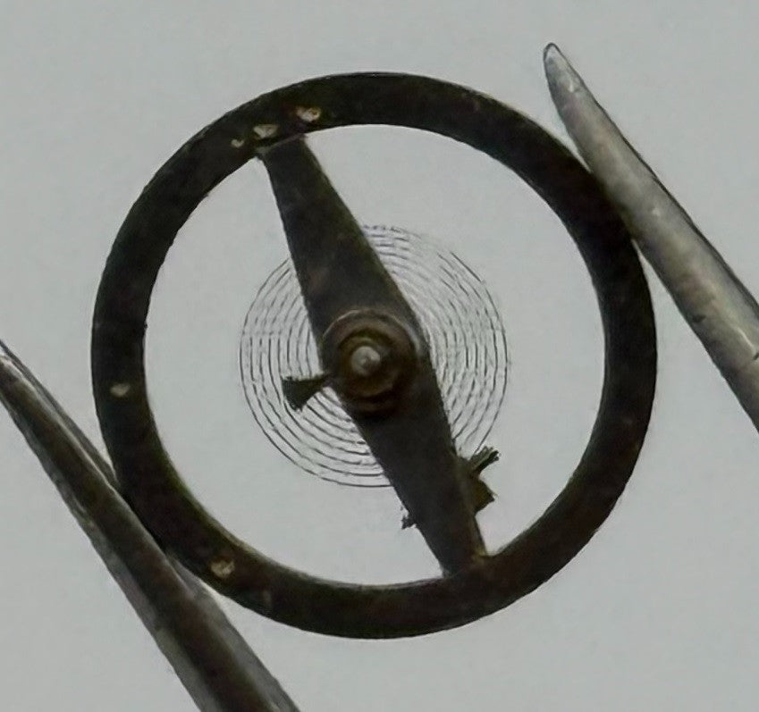 BFG 788 DGT Balance Wheel Complete And Spring 10½’’ 478 Watch Movement Parts NOS