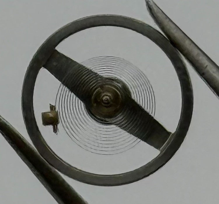 EB 1226 Special Balance Wheel Complete And Spring 8¾’’’ Watch Movement Parts NOS