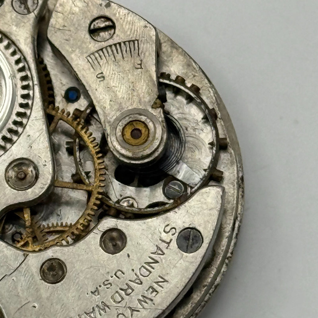 New York Standard Grade 306 Watch Movement Model BI American 0s Parts Repair