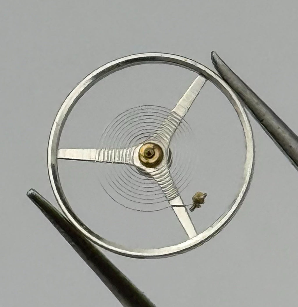 Oris 710 712 Balance Wheel Complete And Spring 10½’’’ 1833 Watch Movement Parts