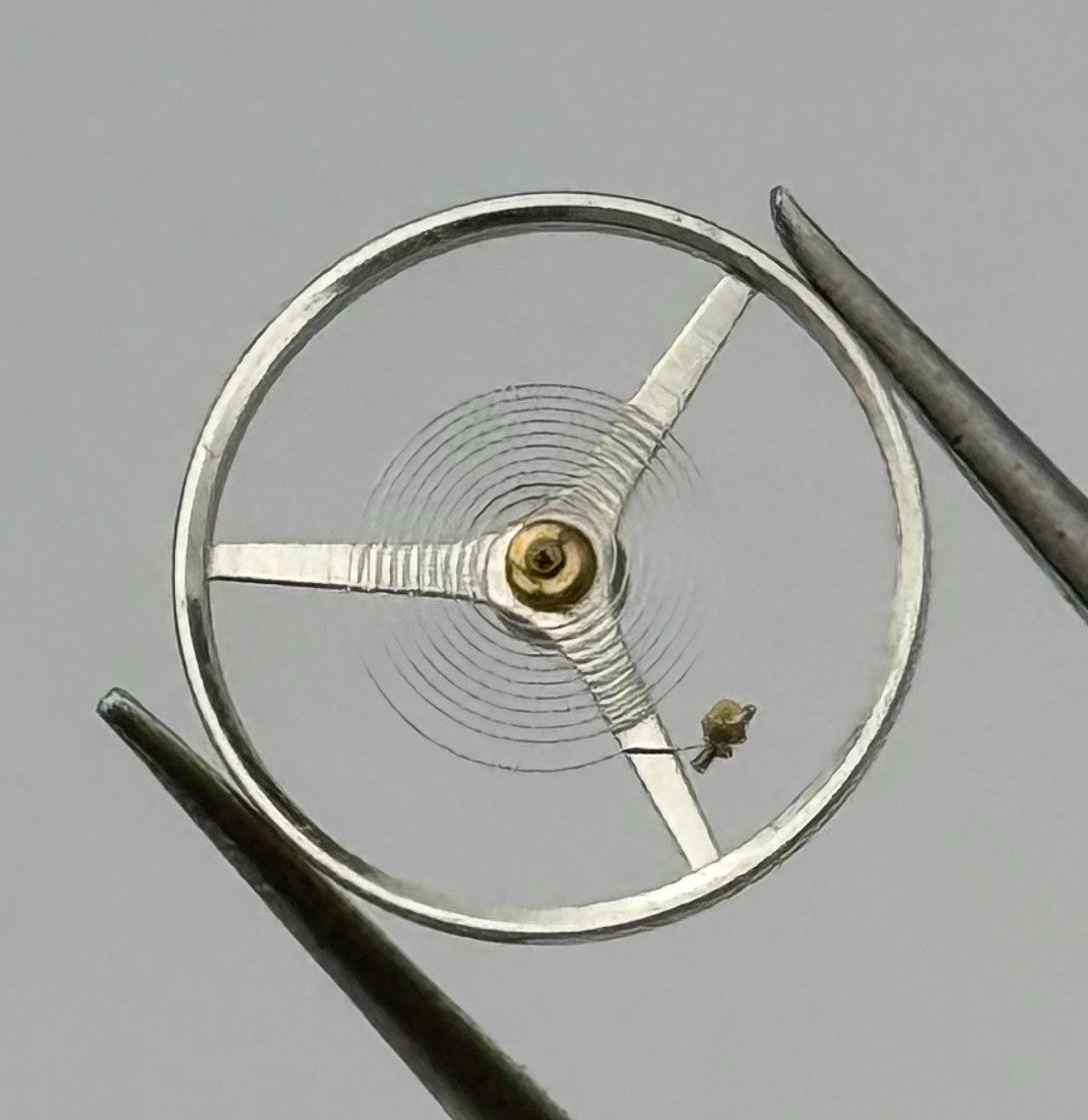 Oris 710 712 Balance Wheel Complete And Spring 10½’’’ 1833 Watch Movement Parts
