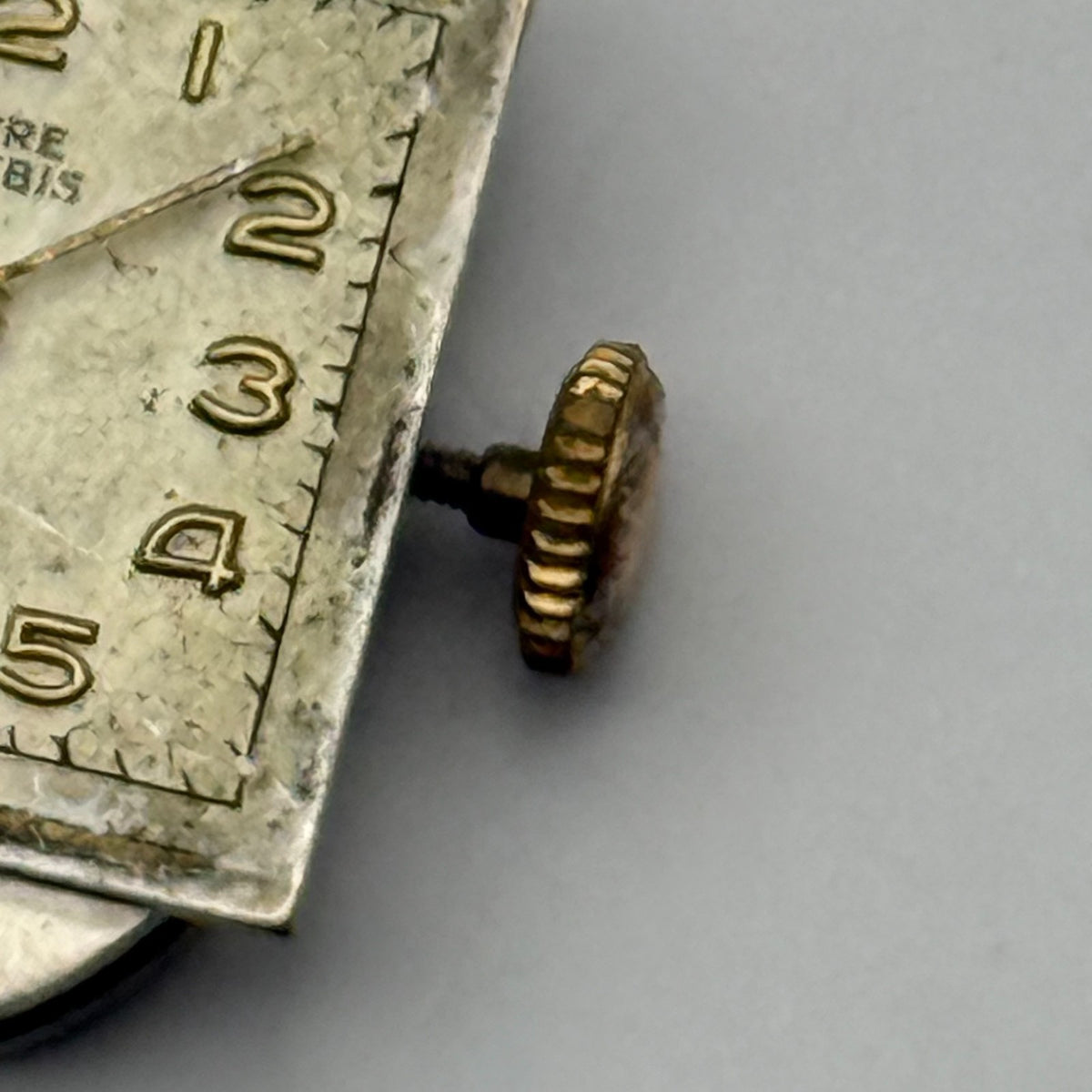 Peseux 120 Watch Movement Ancre 15 Rubis Swiss Manual Wind Parts Repair 12.8mm
