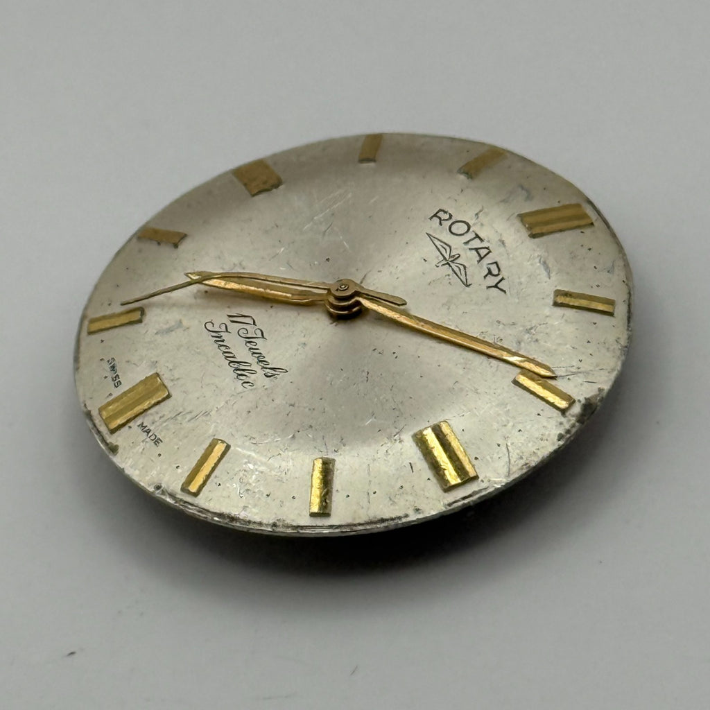 AS 1795 Watch Movement A. Schild 1795 Rotary 17J Incabloc Swiss Parts 25.9mm