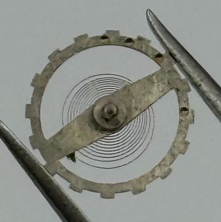 EB 1333 Balance Wheel Complete And Spring 8¾’’’ 118 Watch Movement Parts NOS