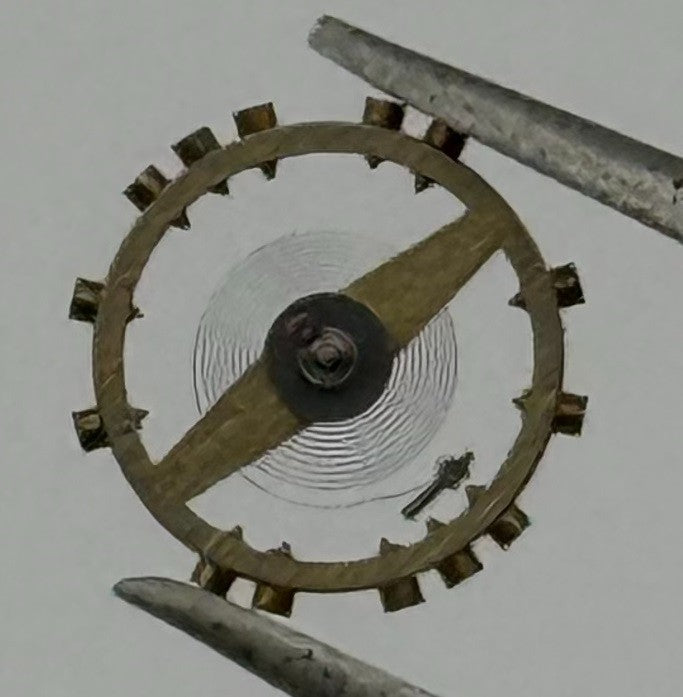 AS 976 1012 Balance Wheel Complete And Spring Renata 532 M Watch Movement Parts