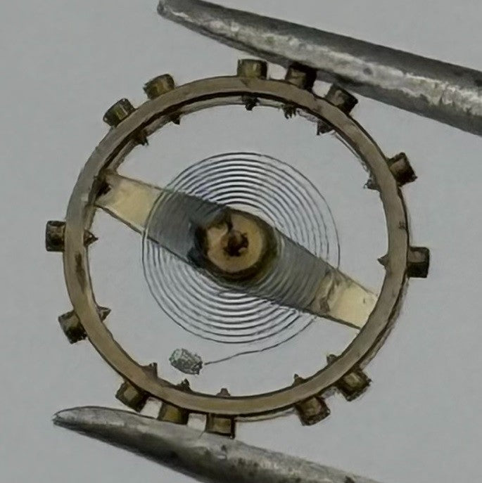 AS 979 1012 Balance Wheel Complete And Spring 532 M Watch Movement Parts NOS
