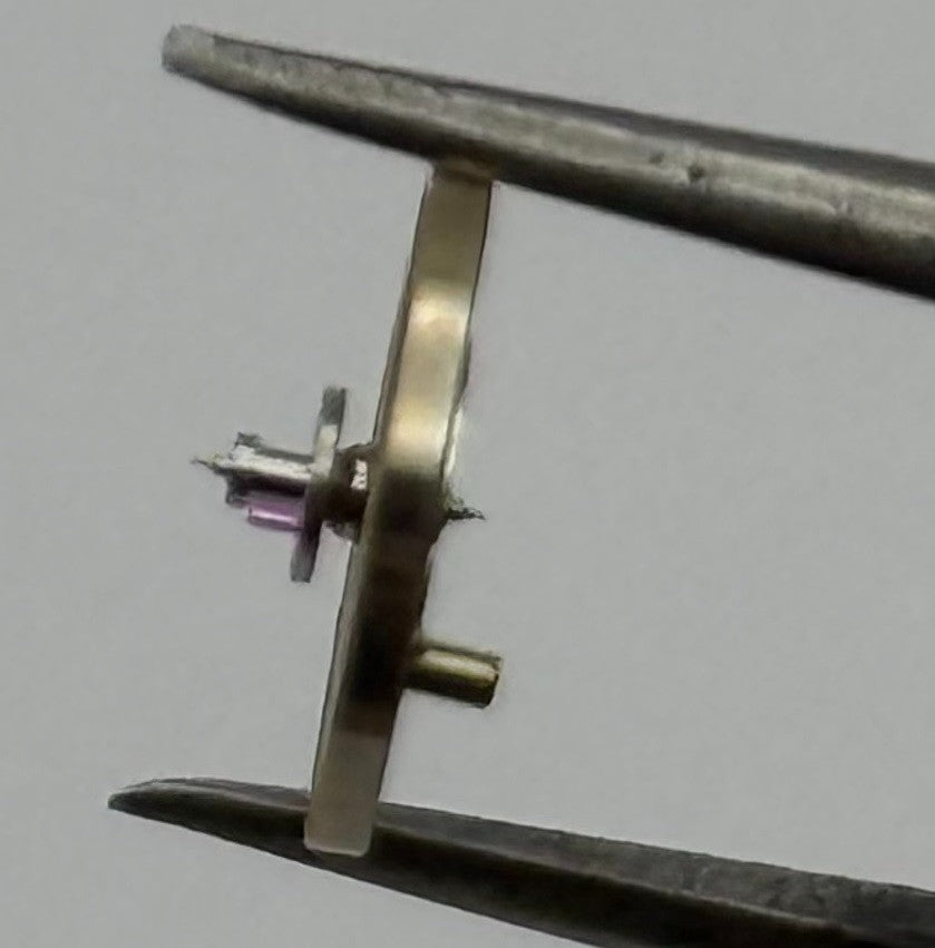 Oris 590 Balance Wheel Complete And Spring Renata 1725 Watch Movement Parts NOS