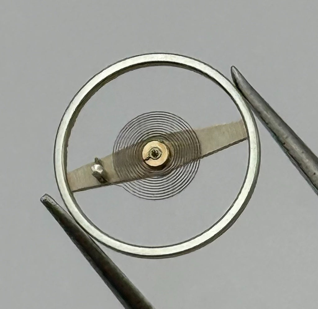 Forster 194 Balance Wheel Complete And Spring 1588 Watch Movement Parts NOS
