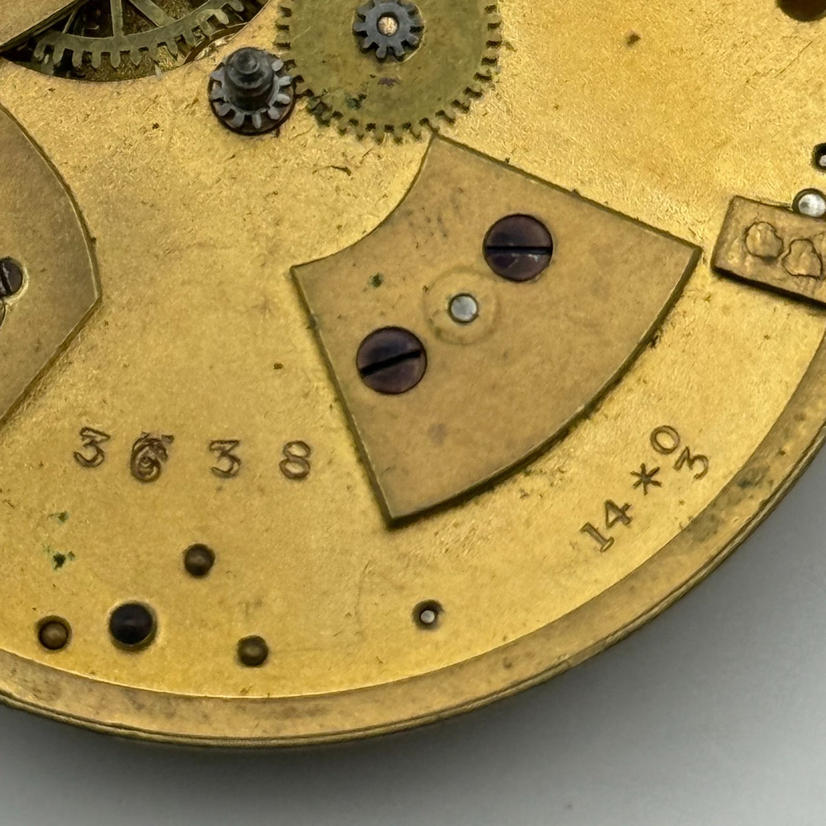 Thomas Blundell Liverpool Pocket Watch Movement - Lever - Running / Parts 42.7mm