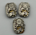 Zaria Luch 1800 Watch Movement Soviet USSR Ladies x 3 Pieces Parts Repair 14mm