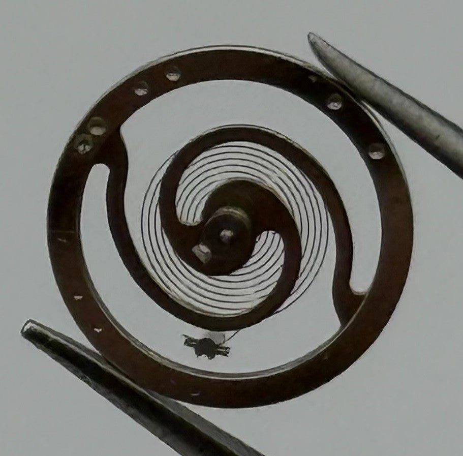 RL 7013 Balance Wheel Complete And Spring 10½’’’ 1367 Watch Movement Parts NOS