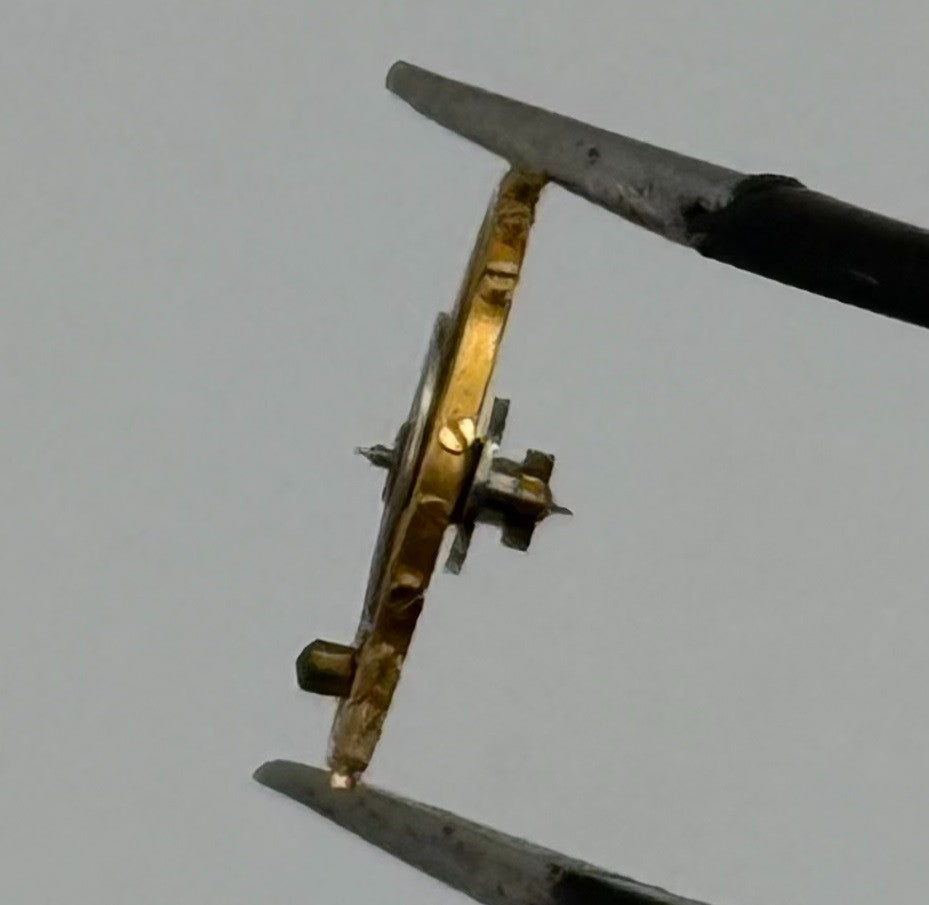 Smith A 360 Balance Wheel Complete And Spring 10½’’’ 970 Watch Movement Parts