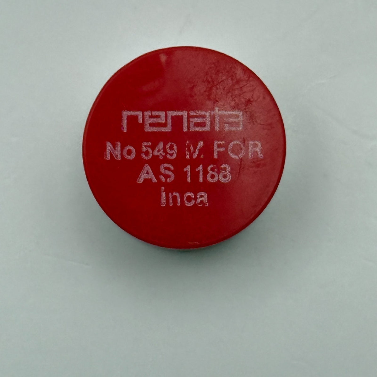 AS 1188 Balance Wheel Complete And Spring Renata 549 M Watch Movement Parts NOS