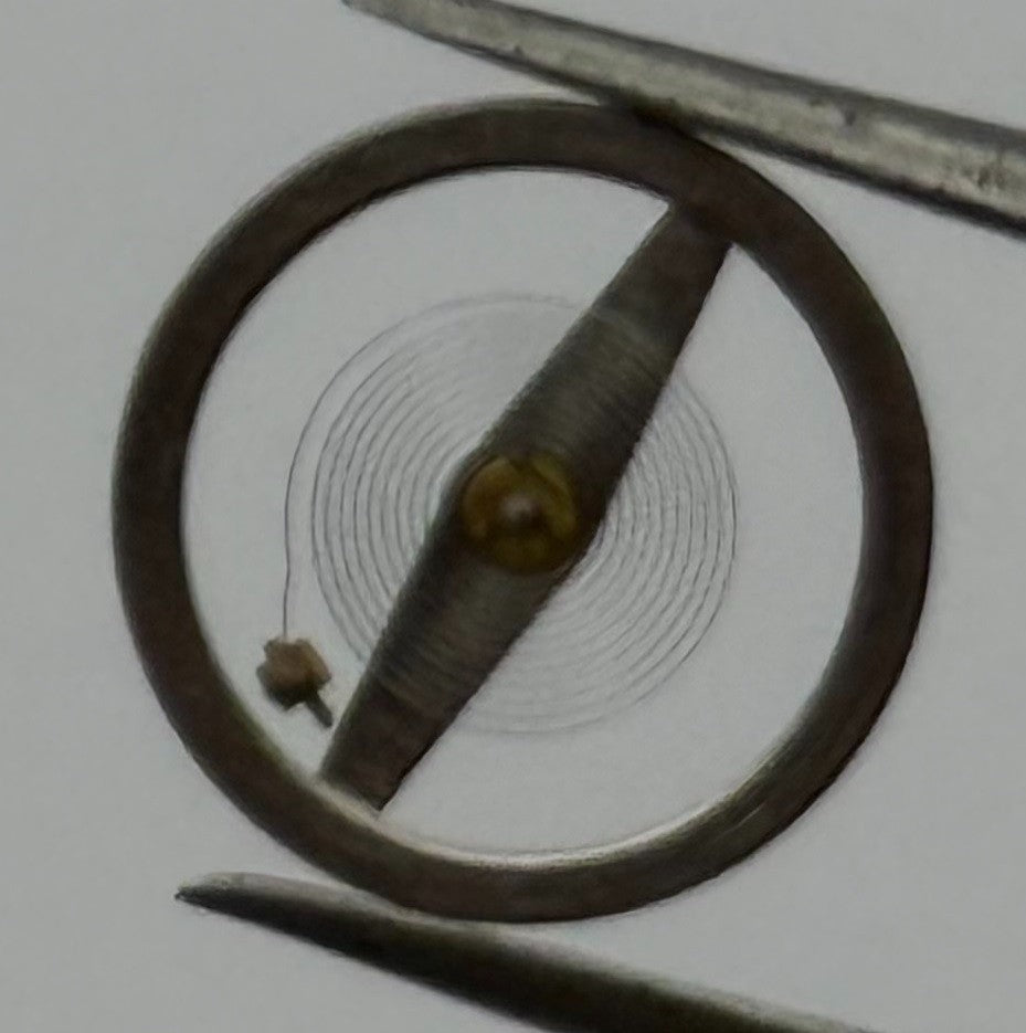 RL Rax 1013 1237 Balance Wheel Complete And Spring 1679 M Watch Movement Parts