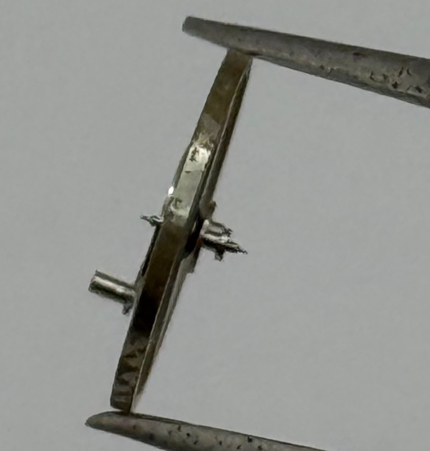 ST 1800 1805 Balance Wheel Complete And Spring Renata 1508 Watch Movement Parts