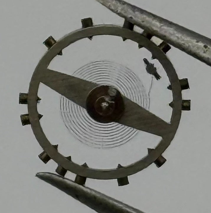 EJ 51 Balance Wheel Complete And Spring 5¼''' N 653 Watch Movement Parts NOS