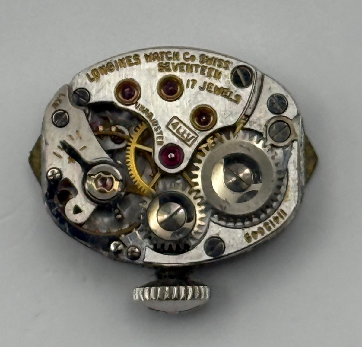 Longines 4LLV Watch Movement - Ladies - For Parts / Repair - 15.6mm