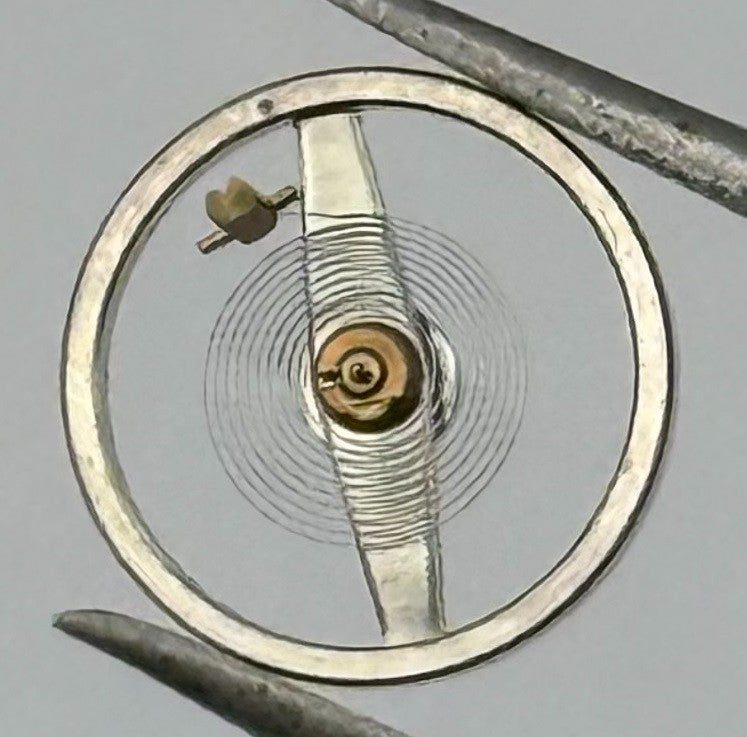 Oris 531/2 Balance Wheel Complete And Spring 8¾’’’ 4375 Watch Movement Parts NOS