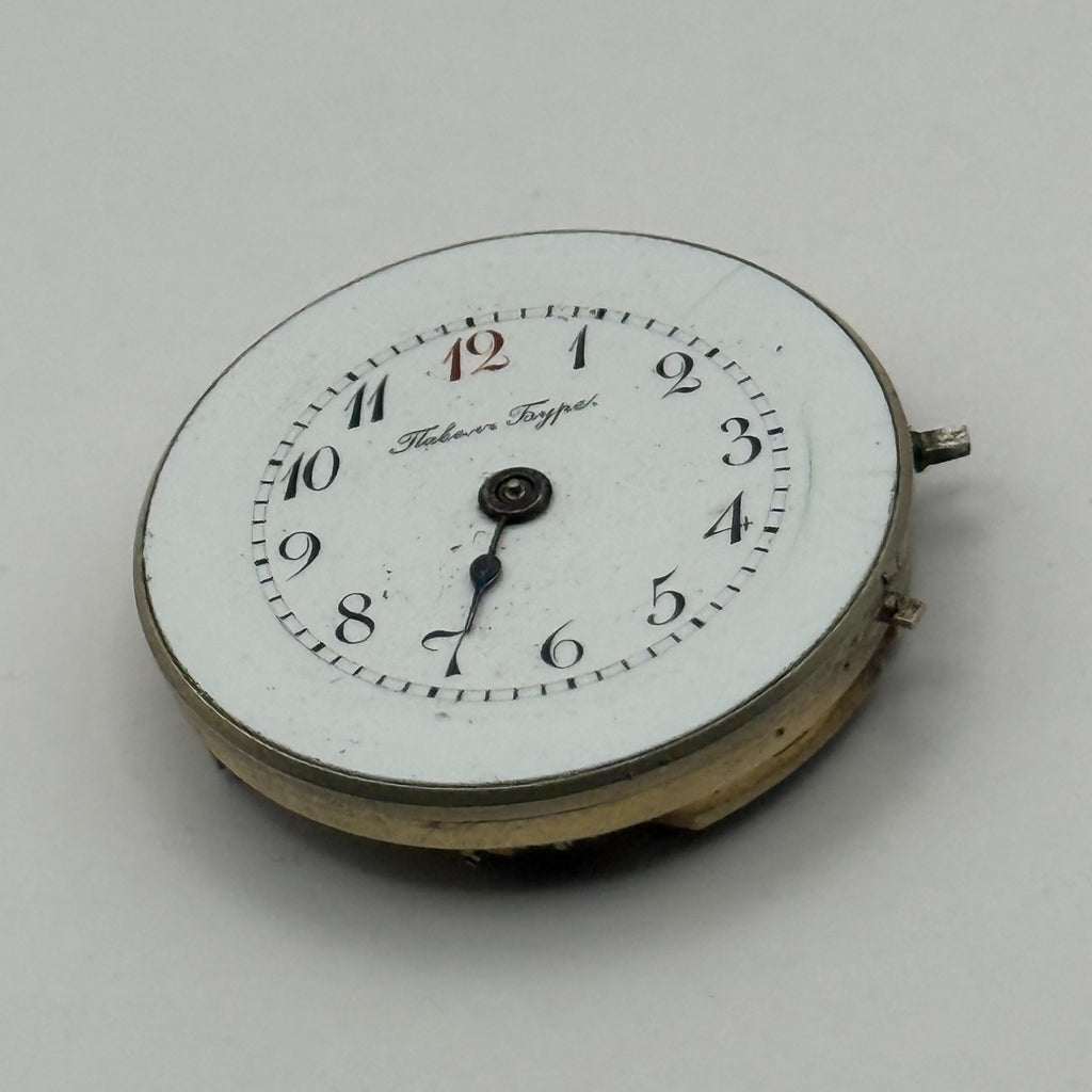 Habert Hype Pin Set Watch Movement Antique Red 12 Manual Wind Parts 25.1mm