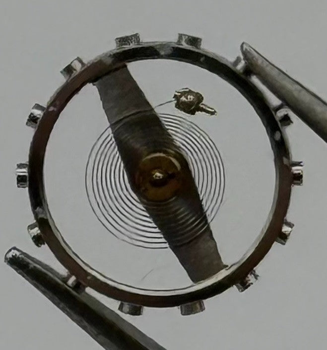 Brac 2021 2051 Balance Wheel Complete And Spring 69 M Watch Movement Parts NOS