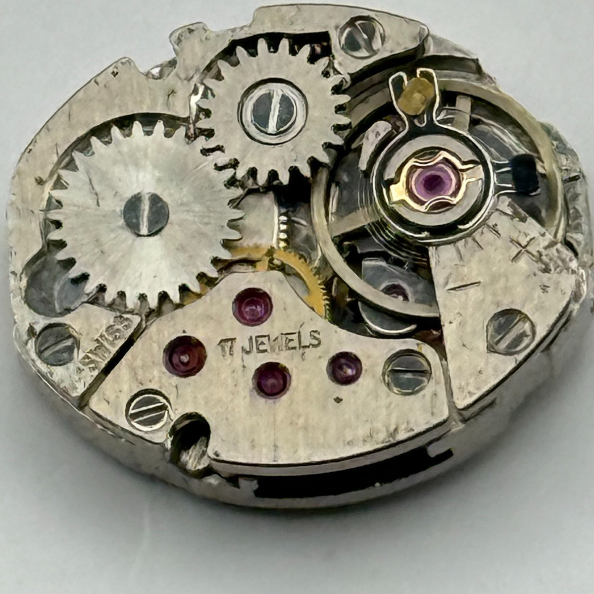 ETA 277-001 Watch Movement Everite 17 Jewels Swiss Manual Wind Parts 12.9mm