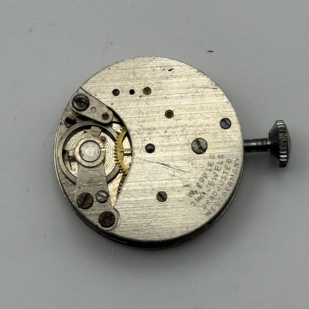 Rouan Deluxe Watch Movement Germany Manual Wind Vintage Parts Repair 23.2mm
