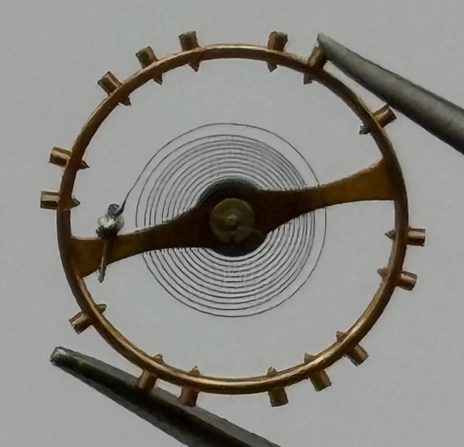 AS 1525 Balance Wheel Complete And Spring Renata 952 M Watch Movement Parts NOS