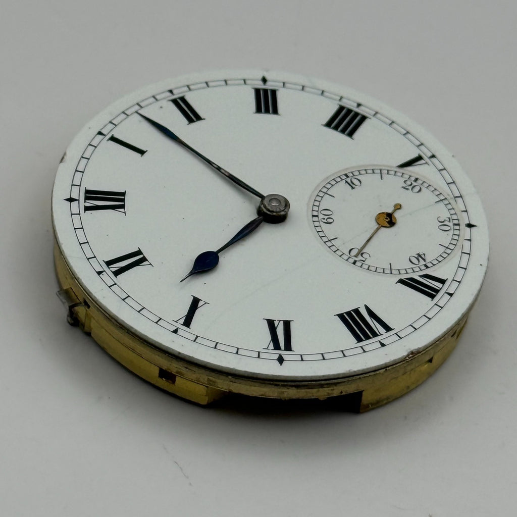 IWC Peerless Pocket Watch Movement Open Face High Grade S&Co Parts 39.9mm